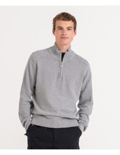 A-EA061-Wakhan 1/4 Zip Sustainable Sweater 2